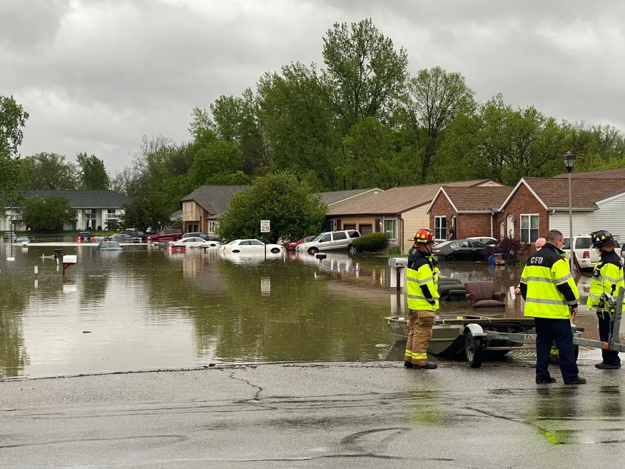 Flooding in Cleveland Ohio water damage