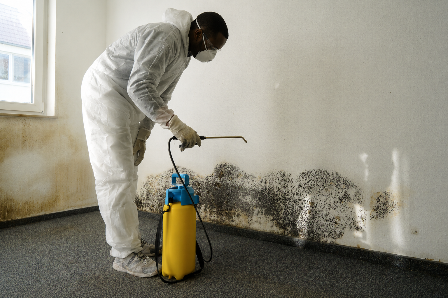 Mold remediation hazmat suit Cleveland Ohio