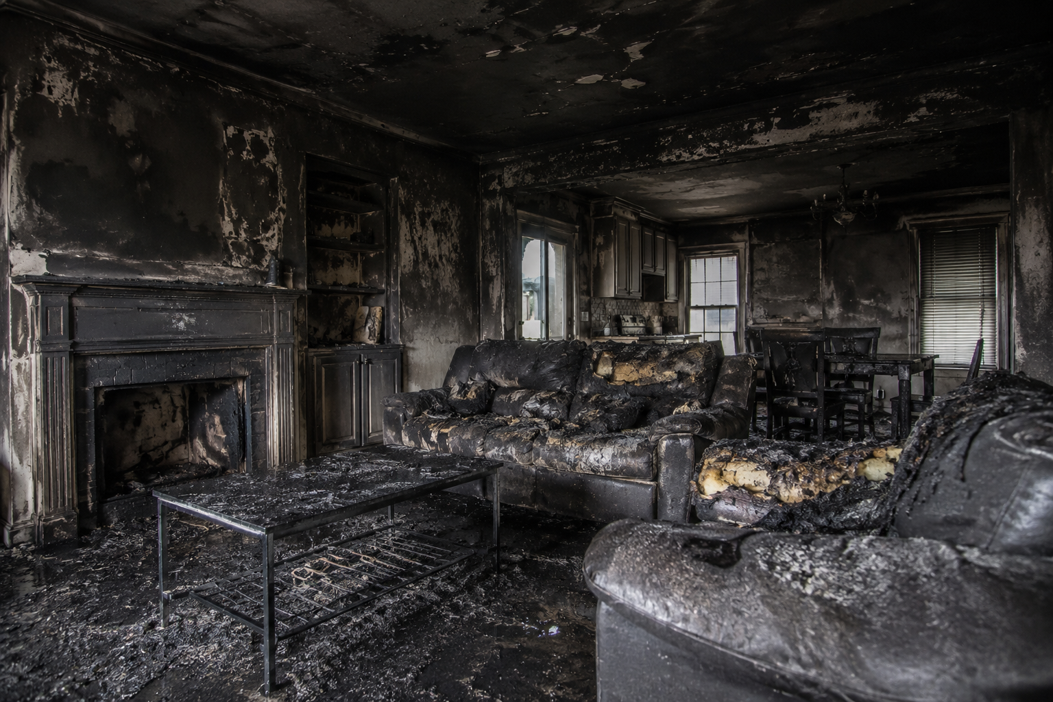 Fire and smoke damage restoration Cleveland Ohio